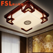 佛山FSL 木藝燈FDX59005/LED30W540*540*170 花茗-方