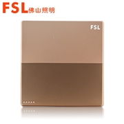 佛山照明 FSL 10A一位單極/雙路開關 F16（金）F16系列 FSL開關 佛山電工