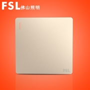 FSL 10A一位多控開關(金色) F31A-10K1/1 100×1